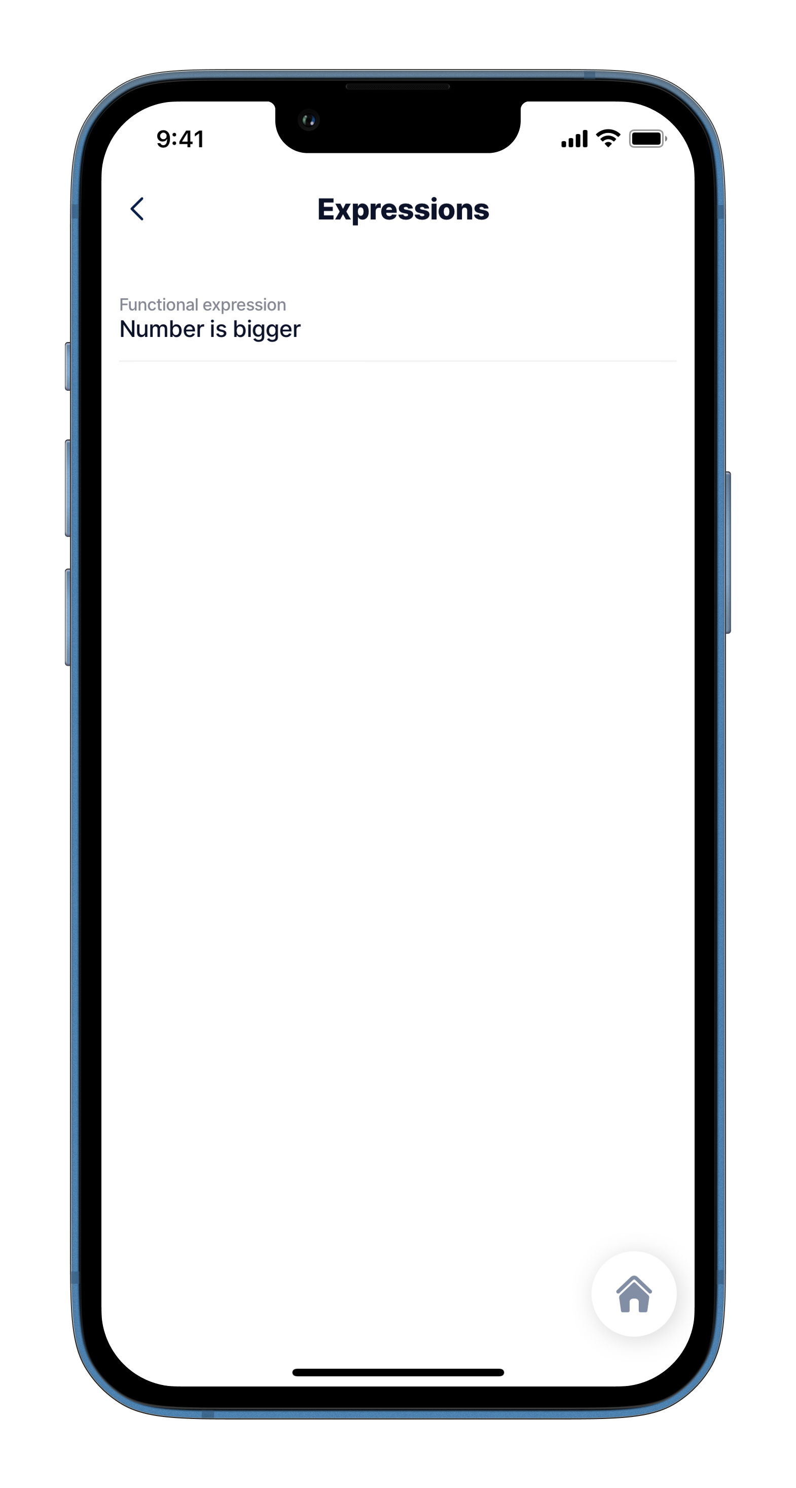 Functional expressions